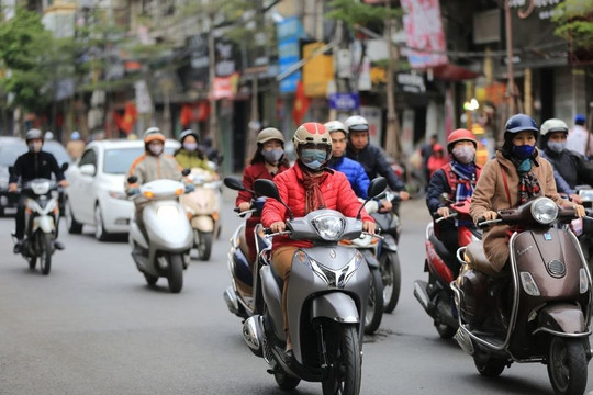 Rét khô tại miền Bắc, miền Trung cục bộ có mưa to