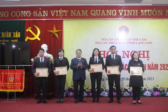 TAND hai cấp tỉnh Lạng Sơn triển khai công tác năm 2024