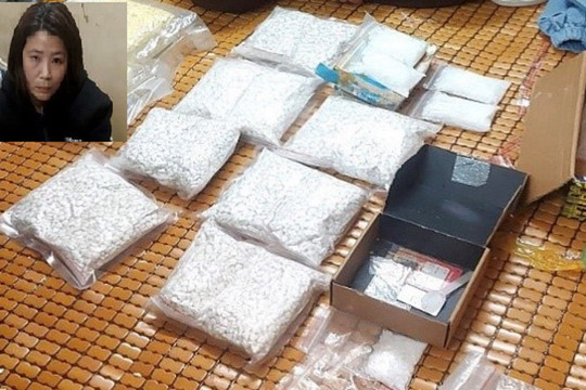 Triệt phá ổ buôn gần 8kg ma túy giữa lòng Hà Nội