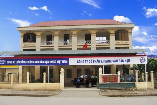 Công ty Khoáng sản Bắc Kạn bị phạt hơn 1,6 tỷ đồng