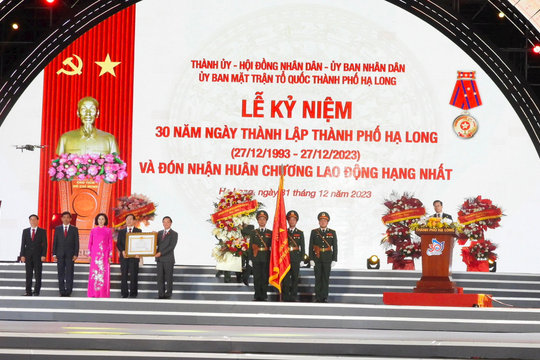 Thành phố Hạ Long kỷ niệm 30 năm ngày thành lập