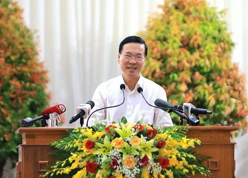 Chủ tịch nước dự lễ trao tặng 1.400 căn nhà tại tỉnh Hậu Giang