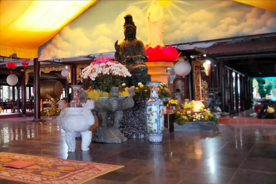 Vẻ đẹp của “Chùa không tên” tại Đà Nẵng
