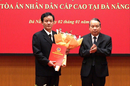 TAND cấp cao tại Đà Nẵng có tân Chánh tòa Tòa Hình sự
