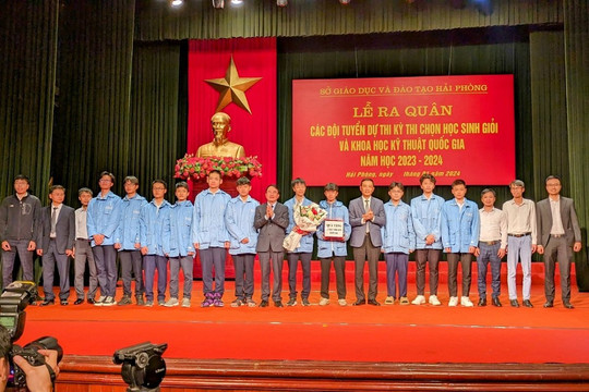 Hải Phòng động viên các đội tuyển thi học sinh giỏi quốc gia