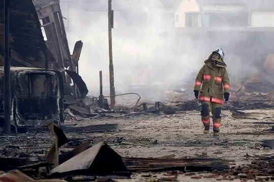 Nhật Bản: Mưa lớn gây khó khăn cho việc cứu hộ sau động đất