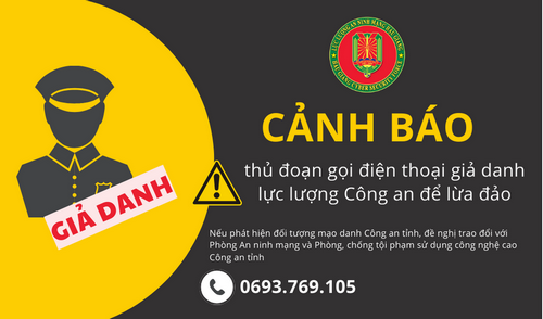 Phó Giám đốc Công an tỉnh Hậu Giang bị mạo danh để lừa đảo