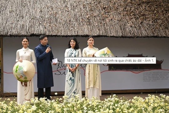 "Nơi tôi sinh ra" qua tà áo dài Việt Nam