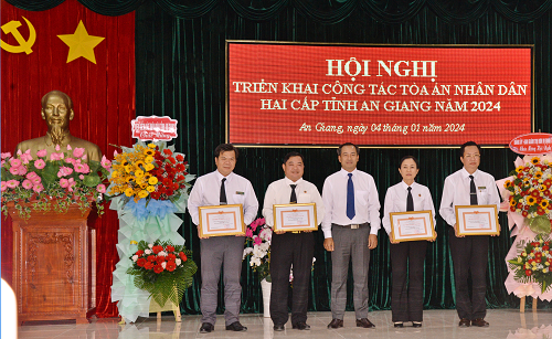 TAND tỉnh An Giang thực hiện tốt các nhiệm vụ trên tất cả các lĩnh vực công tác