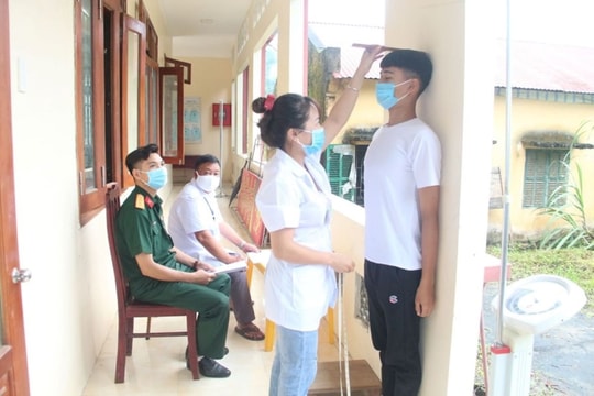 28 thanh niên bị xử phạt do vi phạm lệnh kiểm tra khám nghĩa vụ quân sự