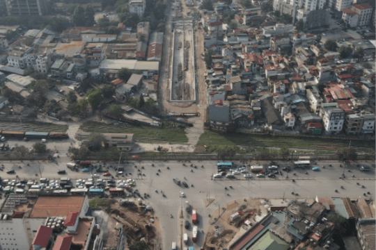 Dự án hầm chui Kim Đồng - Giải Phóng (Hà Nội) đã thi công đến đâu?