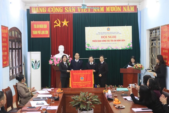 TAND TP. Lạng Sơn triển khai công tác năm 2024