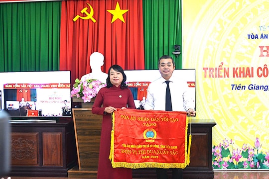TAND hai cấp tỉnh Tiền Giang hoàn thành vượt chỉ tiêu thi đua được giao
