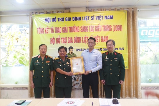 Hội Hỗ trợ gia đình liệt sĩ Việt Nam có logo mới