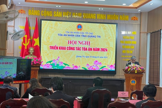 TAND tỉnh Quảng Trị triển khai công tác năm 2024
