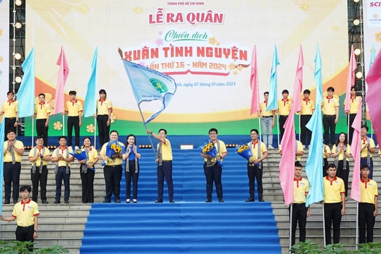 TP.HCM ra quân chiến dịch Xuân tình nguyện năm 2024