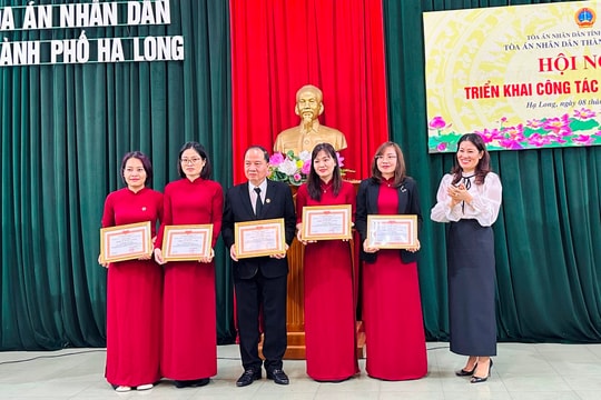 TAND thành phố Hạ Long triển khai công tác Toà án năm 2024