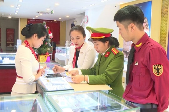 Cảnh giác trước tội phạm trộm cắp, cướp tiệm vàng dịp cuối năm