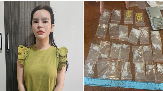 Bắt quả tang đối tượng tàng trữ hàng chục bịch ma túy tổng hợp