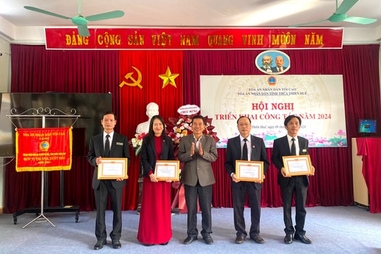 TAND tỉnh TT-Huế hoàn thành nhiệm vụ công tác năm 2023