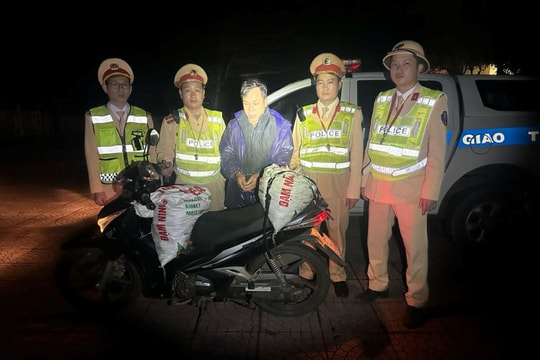 Vận chuyển trái phép 60 kg thuốc nổ