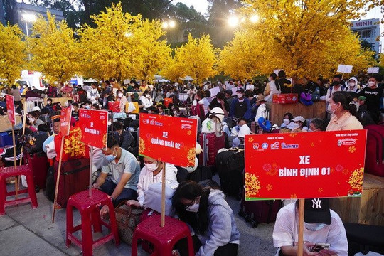 Đa dạng hoạt động hỗ trợ sinh viên dịp Tết