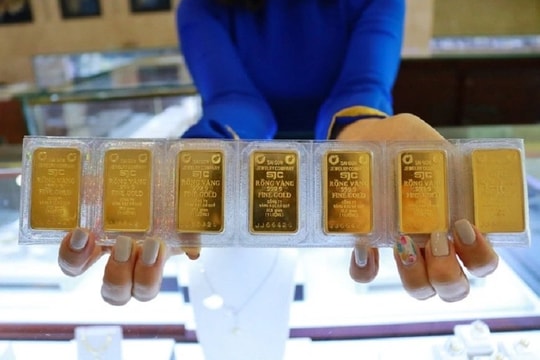 Giá vàng trong nước tăng nhẹ