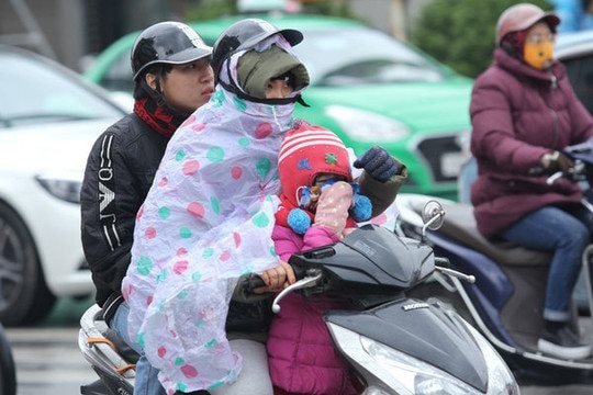 Thời tiết ngày 10/1: Bắc Bộ có mưa, sáng và đêm trời rét, có nơi rét đậm