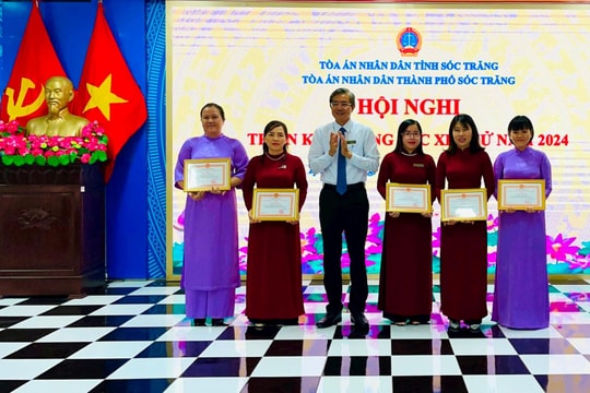 TAND TP. Sóc Trăng triển khai công tác Tòa án năm 2024