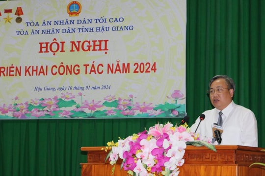 TAND tỉnh Hậu Giang xét xử kịp thời các vụ án nghiêm trọng, dư luận xã hội quan tâm