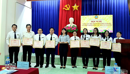 An Giang: TAND huyện Châu Phú triển khai công tác năm 2024