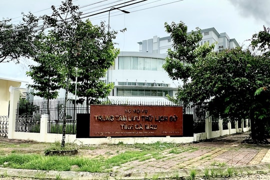 Chuyển hồ sơ sai phạm tại Trung tâm lưu trữ lịch sử tỉnh Cà Mau sang cơ quan công an
