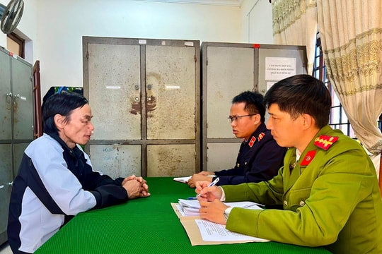 Khởi tố đối tượng chém cha ruột do mâu thuẫn