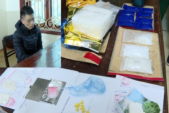 Đôi nam nữ mua bán số lượng lớn ma túy