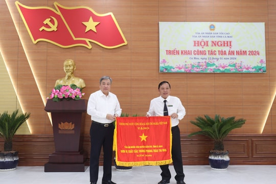TAND hai cấp tỉnh Cà Mau hoàn thành xuất sắc nhiệm vụ năm 2023