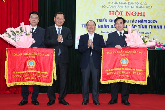 TAND tỉnh Thanh Hóa tổ chức Hội nghị triển khai công tác năm 2024