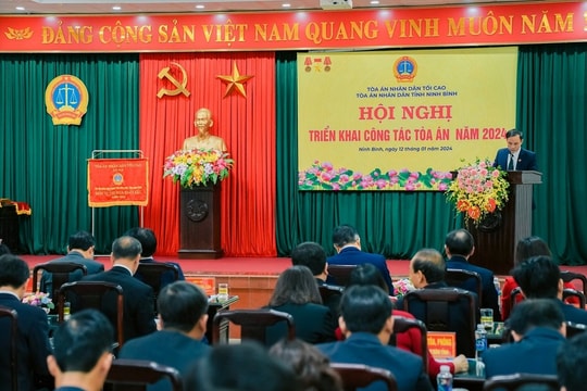 TAND tỉnh Ninh Bình triển khai công tác năm 2024
