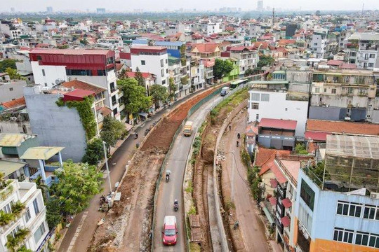 Đường Âu Cơ sẽ được thông xe trong tháng 6