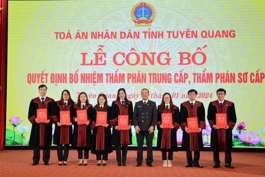 TAND tỉnh Tuyên Quang phấn đấu hoàn thành tốt các nhiệm vụ đề ra năm 2024