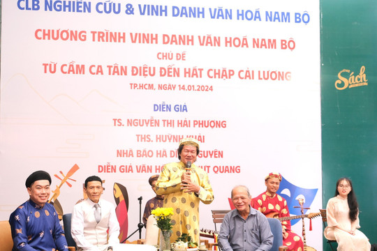 Từ Cầm ca tân điệu đến hát chặp cải lương