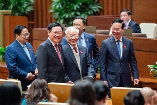 Tổng Bí thư Nguyễn Phú Trọng dự khai mạc Kỳ họp bất thường lần thứ 5, Quốc hội khóa XV