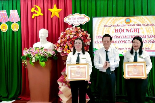 An Giang: TAND TP. Châu Đốc triển khai công tác năm 2024