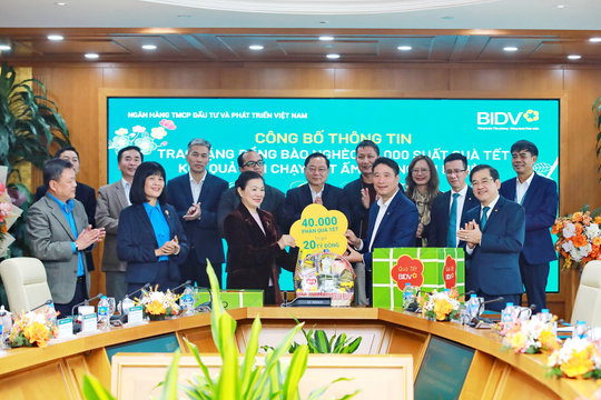 BIDV dành 20 tỷ đồng tặng quà Tết cho đồng bào nghèo Xuân Giáp Thìn 2024