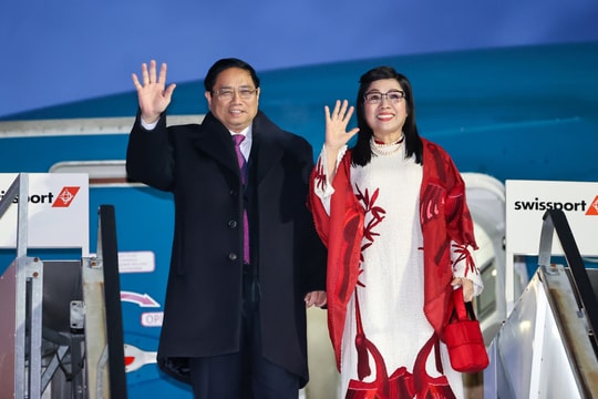 Thủ tướng tới Thụy Sĩ, bắt đầu chuyến công tác dự WEF Davos 2024