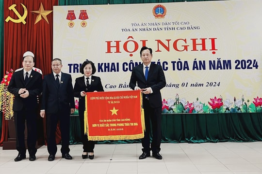 TAND tỉnh Cao Bằng tiếp tục nâng cao chất lượng xét xử năm 2024