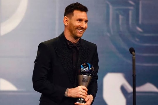 Messi đi vào lịch sử sau giành giải FIFA The Best 2023