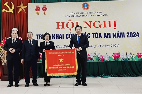 TAND tỉnh Cao Bằng tiếp tục nâng cao chất lượng xét xử năm 2024