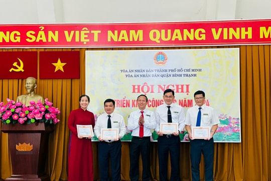 TAND quận Bình Thạnh (TP.HCM) triển khai công tác năm 2024