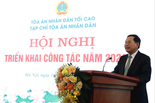 Tạp chí Tòa án nhân dân hoàn thành xuất sắc các nhiệm vụ được giao