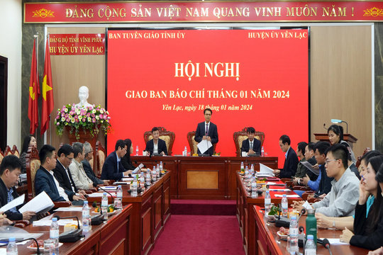 Vĩnh Phúc: Triển khai phong trào thi đua “xây dựng môi trường văn hóa trong cơ quan báo chí”